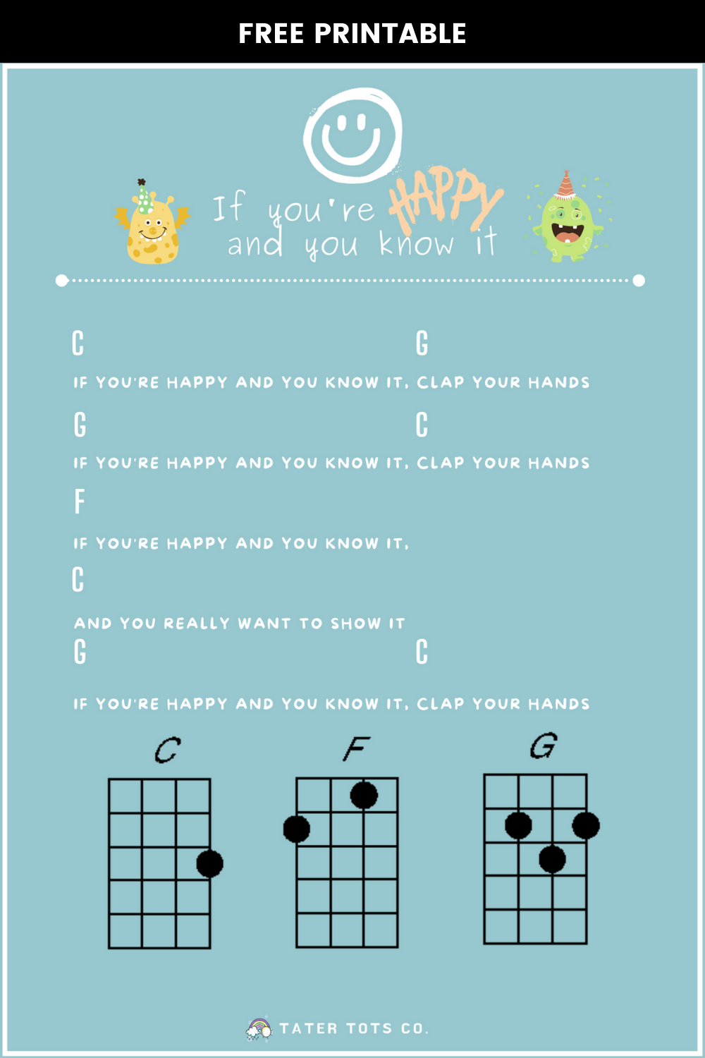 Super Simple And The Best Ukulele Songs For Kids - Tater Tots Co.