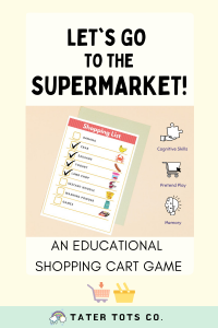 lets go to the supermarket an educational shopping cart game