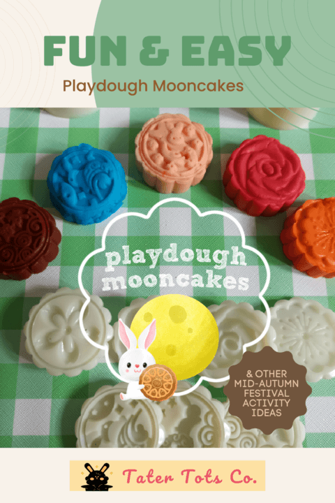 Celebrate Mid Autumn Festival with DIY Playdoh Mooncakes An Early Learning Activity for Kids 001