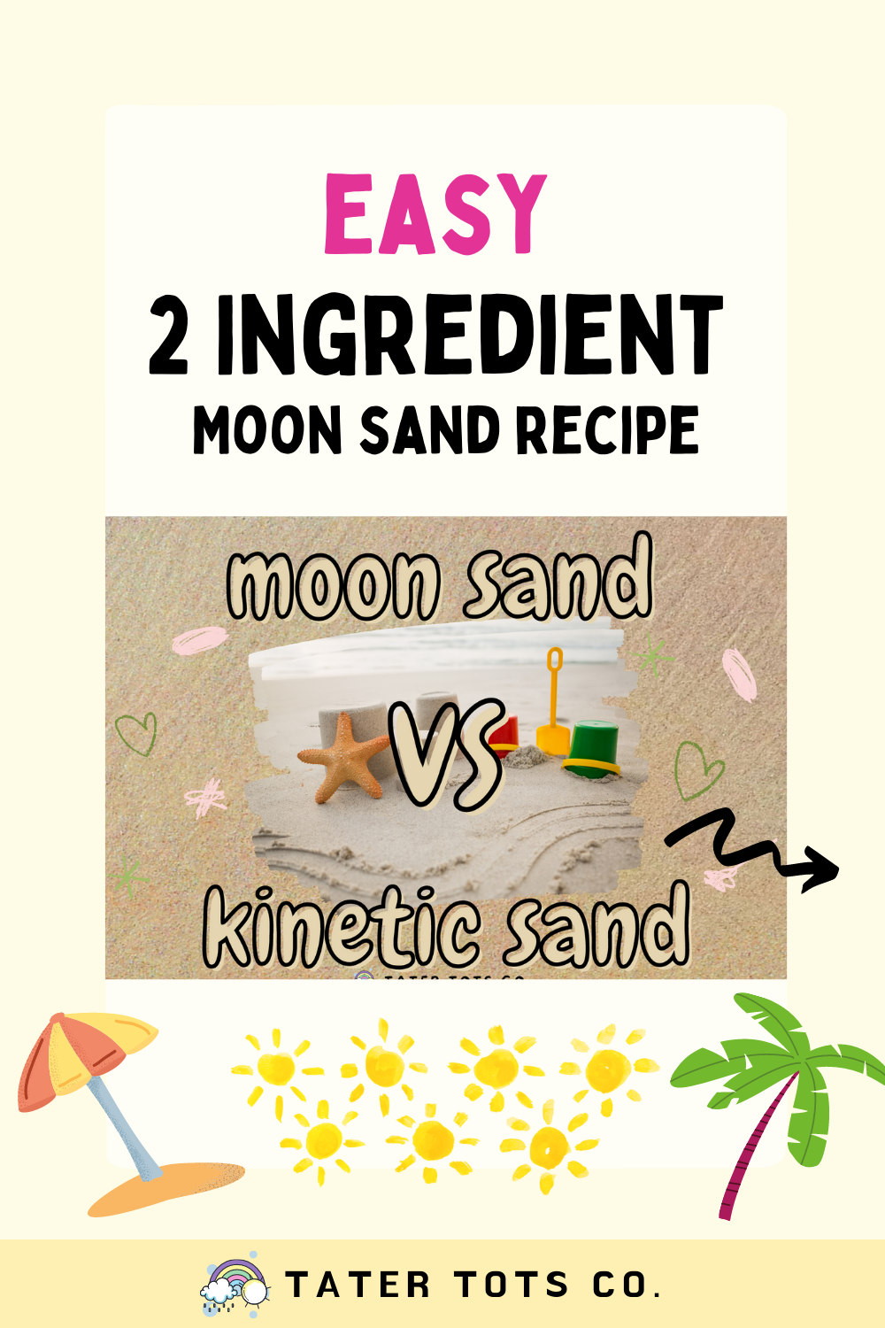 DIY Kinetic Sand Recipe