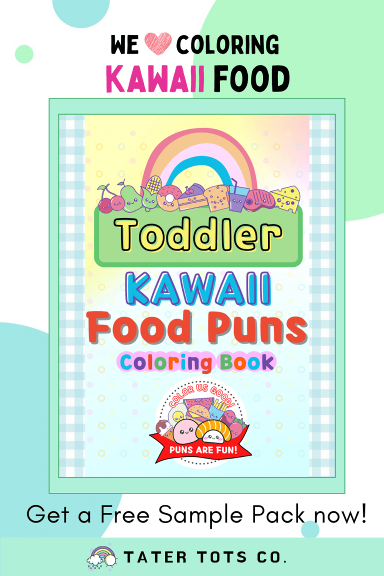 We love coloring kawaii food: Get a Free Sample Pack now!