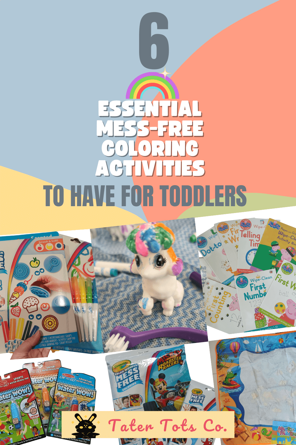 6 Quick Fix Essential Mess free Coloring Activities to Have for Toddlers 001