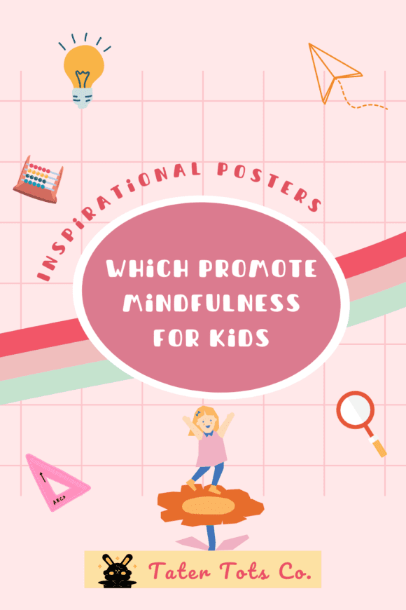 How To Decorate A Kid's Room: 5 Mindfulness Posters and kids room ideas ...