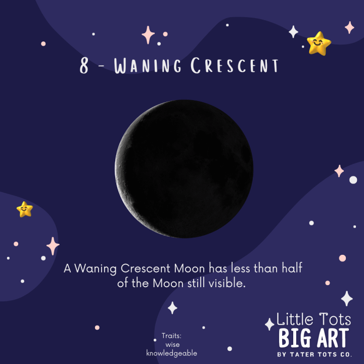 Do you know your child's Birth Moon Phase Waning Crescent