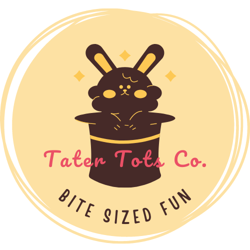 cropped Tater tots co bite sized fun logo 