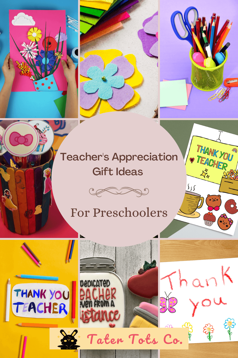 Free Teacher Appreciation Coloring Cards and Gift Ideas for Preschoolers and gift ideas 1