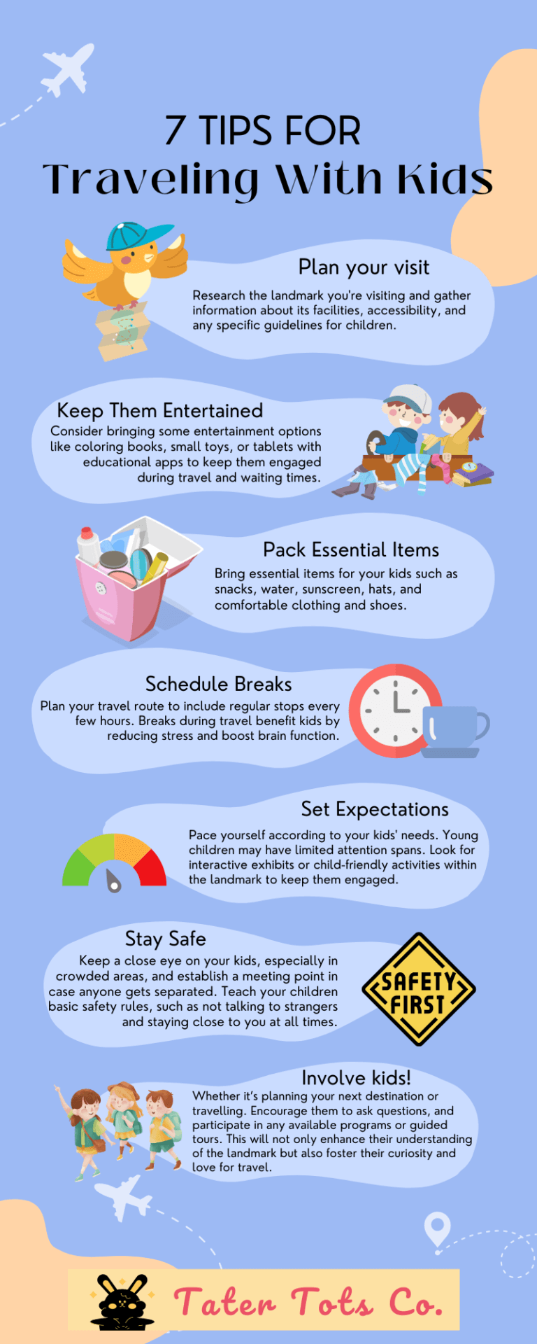 Top Destinations And Landmarks to Travel with Kids - Tater Tots Co.