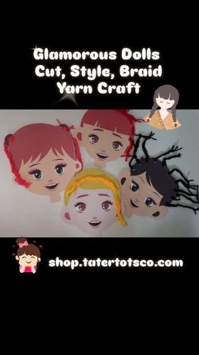 Glamorous Dolls Yarn Craft