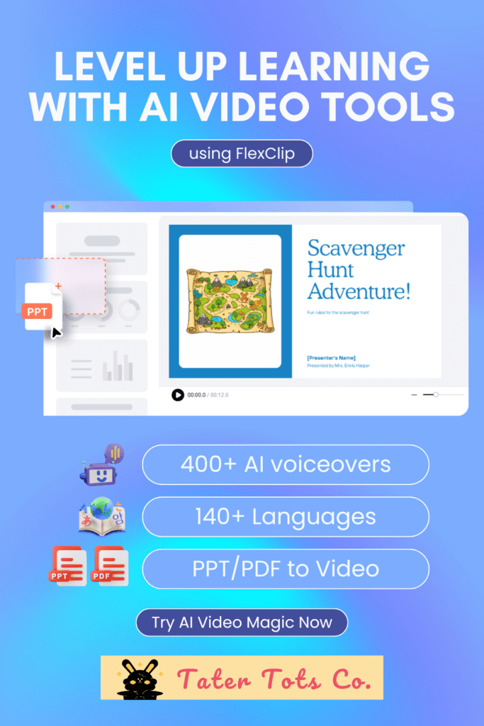 Level Up Learning with AI Video Tools using FlexClip