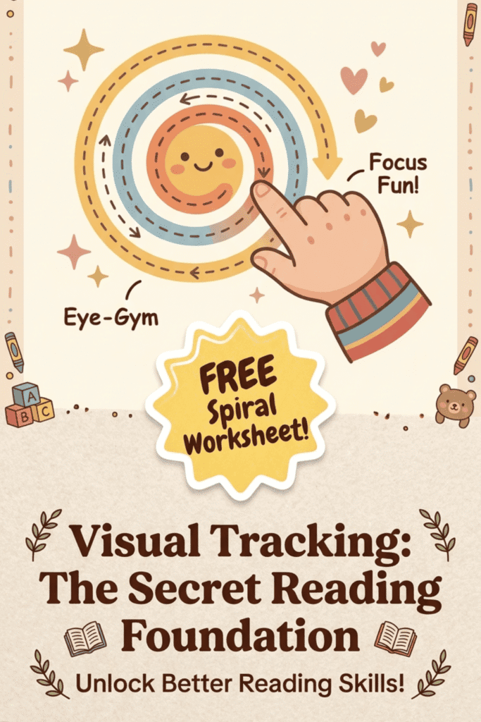 Help Your Child Focus: Screen-Free Eye Exercises & Spiral Tracking Activities