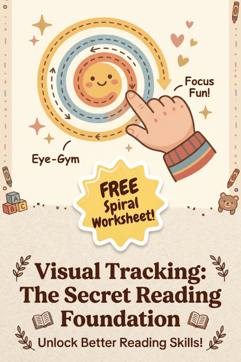Is It a Reading Struggle, or a Visual Tracking Issue? Focus & Eye Exercises for Kids